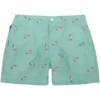 OAS Zwemshort Men Full Embroidery Paperplane-XXL