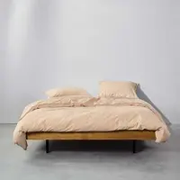 Marc O'Polo Dekbedovertrek Senja Soft Sand Katoen-140 x 200 / 220 cm | 1-Persoons