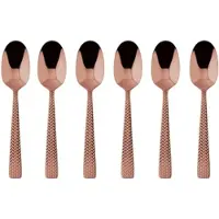 Sambonet Theelepel Cortina PVD Copper (6-Delig)