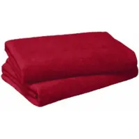 MOODIT Douchelaken Troy 70 x 140 cm Deep Red (Set van 2)