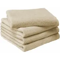 MOODIT Handdoek Troy 50 x 100 cm Sand (Set van 4)