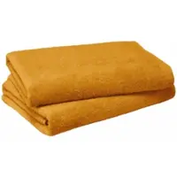 MOODIT Douchelaken Troy 70 x 140 cm Sunshine (Set van 2)