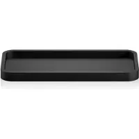 DECOR WALTHER Zeepschaal Stone Mat Zwart 14,5 cm