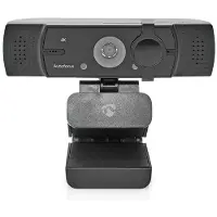 Nedis Webcam | Full HD@60fps / 4K@30fps | Zwart | 1 stuks - WCAM120BK WCAM120BK