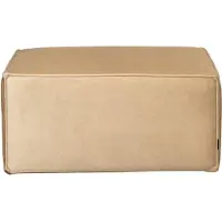Livin24 Hocker Memphis velvet beige
