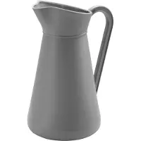 Eda kunststof waterkan of gieter 5 liter grijs