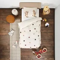 Snurk Kitten Friends? Dekbedovertrek Percal-200 x 200 / 220 cm | 2-Persoons