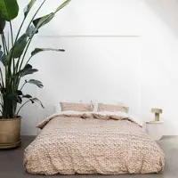 Snurk Dekbedovertrek Twirre Sand?Percal-140 x 200 / 220 cm | 1-Persoons