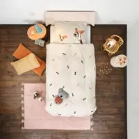Snurk Dekbedovertrek Beagle Friends?Percal-240 x 200 / 220 cm | Lits-Jumeaux