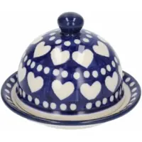 Bunzlau Castle Botervloot Rond Blue Valentine (Ø 9,5 cm)