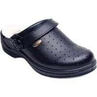 Scholl Medische Klomp Unisex New Bonus Punched Navy Blue-Schoenmaat 43