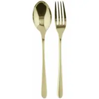 Sambonet Serveerbestek Taste Mirror PVD Champagne (2-delig)