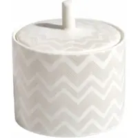 Missoni Suikerpot Zig Zag White