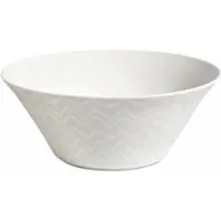 Missoni Saladeschaal Zig Zag White 26,5 cm