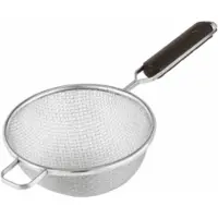 Paderno Zeef Dubbel Gaas Black 16 cm