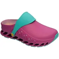Scholl Klomp Unisex Evoflex Fuchsia Emerald-Schoenmaat 44
