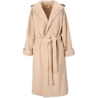 MOODIT Badjas Reese, Zand - XL - Unisex - Katoen/Polyester