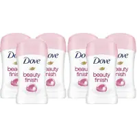 Dove Deodorant Stick Beauty Finish - 6 x 40 Gram