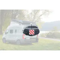 Brunner Special Fietshoes voor 2-3 Fietsen - Waterafstotend Polyester - Met Waarschuwingsbordvak - Geschikt voor Transport - Universele Pasvorm - Lichtgewicht en Duurzaam