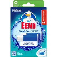 Wc Eend Fresh Discs Duo Navulling Coloring Blue 72 ml