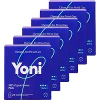 Yoni Maandverband Heavy • met vleugels - 100% Biologisch Katoen - 6x10 – 60 stuks 60 St