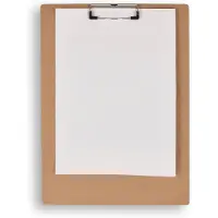 Merkloos Klembord Klemborden beige A4 klembord MDF 287g klemmap A4 Clipboard klemmap 39cm*28cm*0.5cm