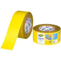 Hpx papieren afdichtingstape - geel 60mm x 25m