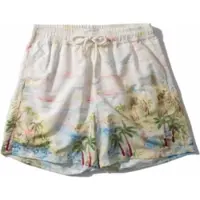 Edmmond Studios Swimsuit Men Summer Classic Plain Off White-M