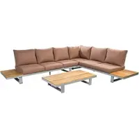 Yoi Corner Set Funsui Salix Teak Terracotta