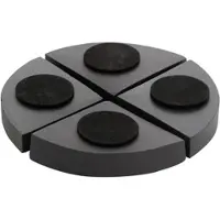 Pottery Pots Pot Feet Volcano Black