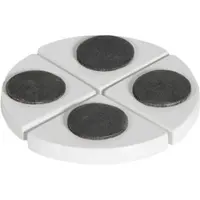 Pottery Pots Pot Feet Glossy White