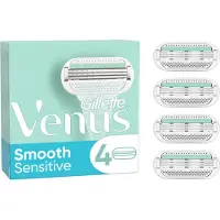 Gillette venus Sensitive Smooth 4 stuks Scheermesjes voor Vrouwen