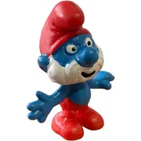 Schleich Grote smurf met baard - speelfiguurtje - 5,5 cm - Nr. 20001