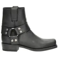 Sendra 9077 Pete leren bikerboots zwart female | Maat: 36