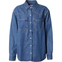 Levi's Blouse 'Teodora Western Shirt' blauw denim