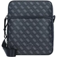 GUESS Schoudertas Vezzola Smart Top Zip Bag Dark Black Zwart