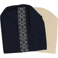 Samarali Biologische Yoga Bolster Hoes - Marine Blauw - 20x20x66 cm - Rond en Zacht voor Yoga
