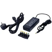 Classic Universele voedingsadapter 19V / 4,75A / 90W met 5 verwisselbare pluggen / zwart