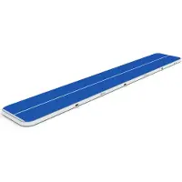 12Springs Airtrack 12spring 1500x200x20 cm Plus Blauw/wit