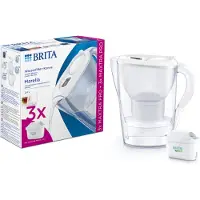 Brita Waterfilterkan Marella Cool White, 2,4 l + 3 waterfilters Maxtra+