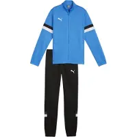Puma Trainingspak 'TeamRise' lichtblauw / zwart / wit