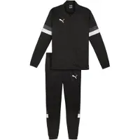 Puma Trainingspak 'TeamRise' donkergrijs / zwart / wit