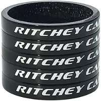 Ritchey Glossy Carbon Headset Spacers Black x5