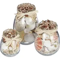 Relaxdays Schelp deco (9,5 x 9,5 x 15,5 cm)