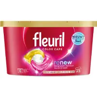 Fleuril 1+1 Gratis: Renew Color Caps 15 Wasbeurten 15 Stuks