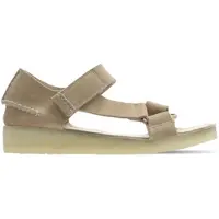 Clarks Originals Women Wallabee Sndl Tan Suede 2021-Schoenmaat 41