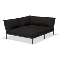 Houe LEVEL 2 Knus hoekkussen links aluminium frame