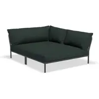 Houe Loungeset Module Level 2 Cozy Corner Right Frame Dark Grey Cushion Alpine