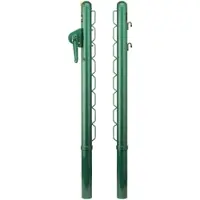 Universal Sport Tennis netpaal Steel Round Groen