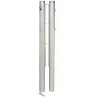 Universal Sport Tennis netpaal Royal TP83 Round Zilver